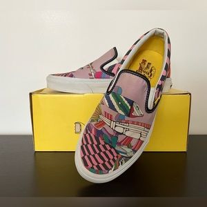 Vans Shoes BEATLES "Yellow Submarine" "Sea Of Monsters" in Box Mens Size 7.5